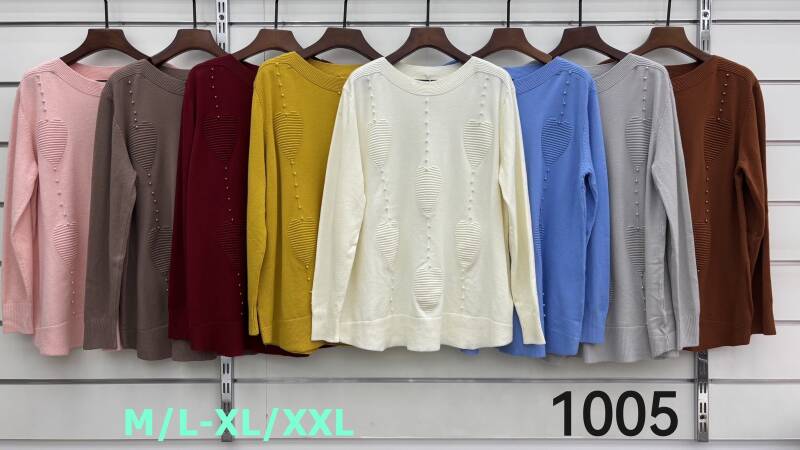 Swetry damskie Roz M/L-XL-2XL, Mix Kolor Paczka 10 szt